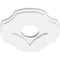 Ekena Millwork Percival Architectural Grade PVC Ceiling Medallion, 10"OD x 3"ID x 3 1/2"C x 1"P, One-Piece CMP10PL-03000 - alternate 4